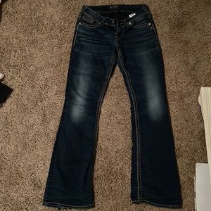 Women’s jeans dark wash w28 L33